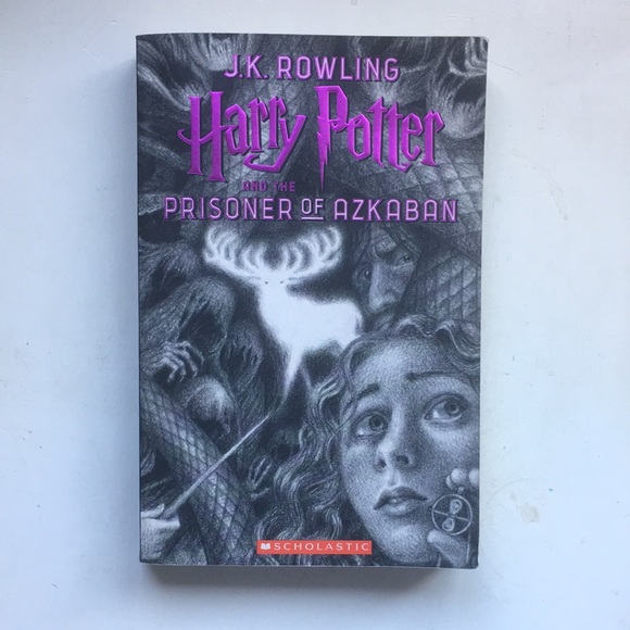 Harry Potter Prisoner of Azkaban Third Book by J K Rowling Paperback Scholastic - Picture 1 of 6